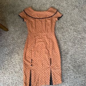 Tatyana Bettie Page coffee pencil dress